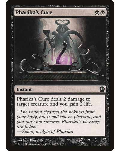 Carta Magic - FOIL Pharika's Cure - Idioma: Espa–ol - Edicion: Theros