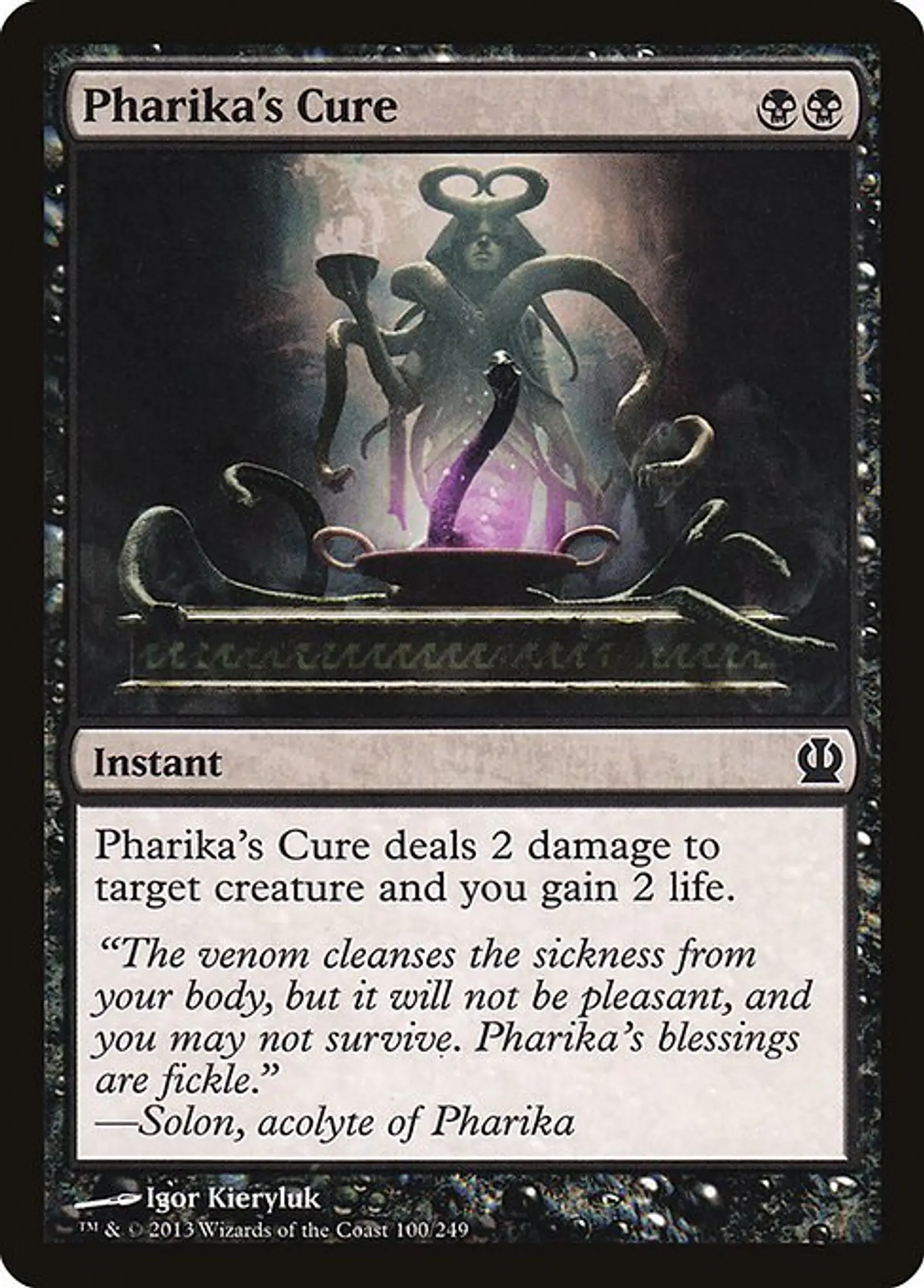 Carta Magic - FOIL Pharika's Cure - Idioma: Espa–ol - Edicion: Theros 1
