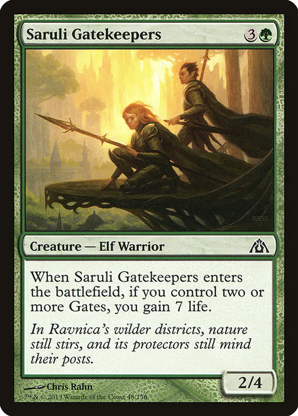 Carta Magic - FOIL Saruli Gatekeepers - Idioma: Espa–ol - Edicion: Dragon's Maze 1
