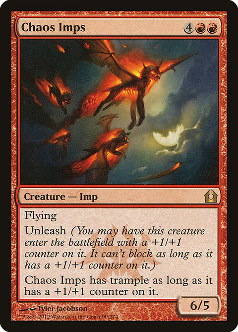 Carta Magic - FOIL Chaos Imps - Idioma: Espa–ol - Edicion: Return to Ravnica