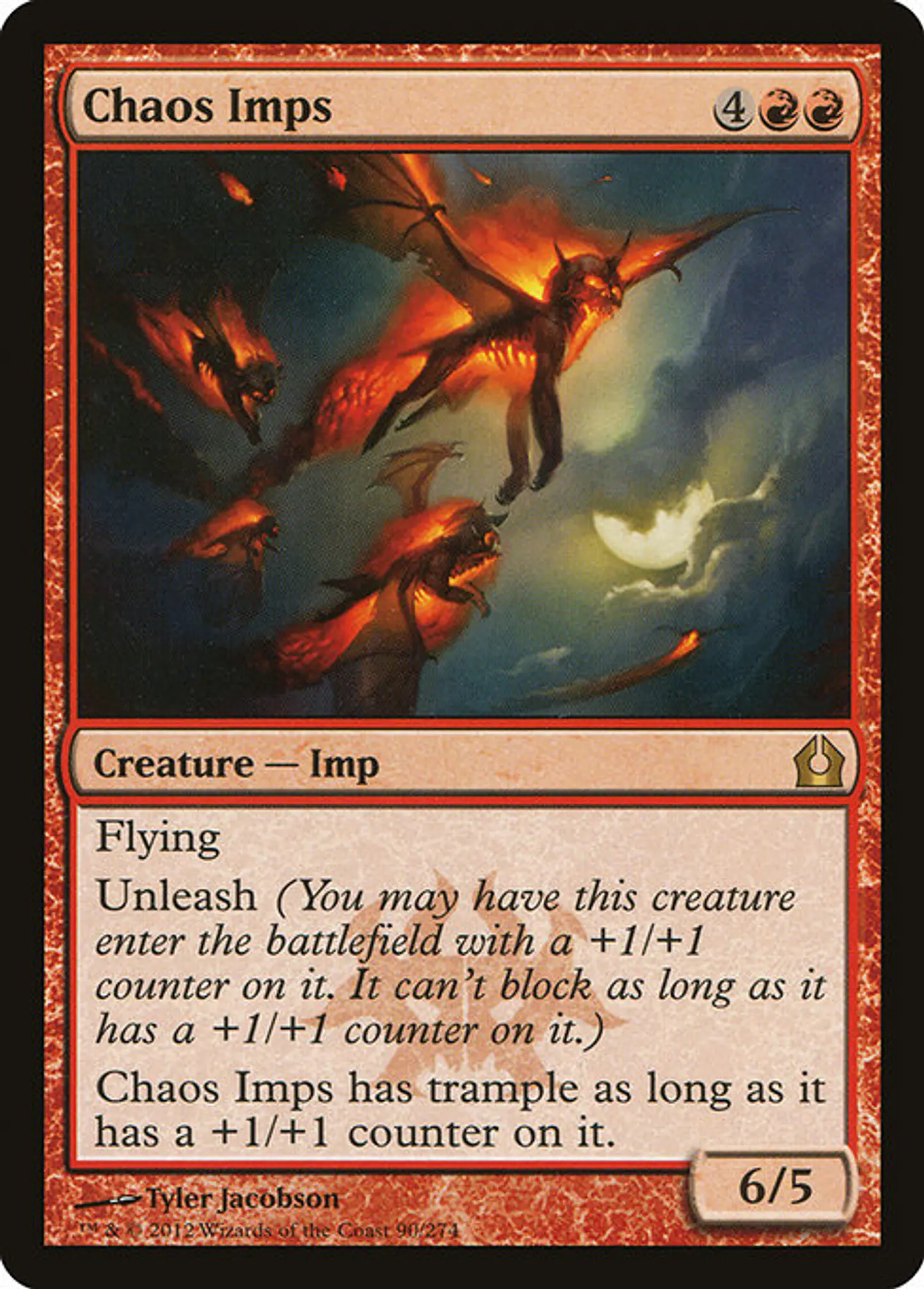 Carta Magic - FOIL Chaos Imps - Idioma: Espa–ol - Edicion: Return to Ravnica 1
