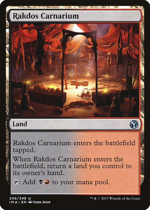 Carta Magic - FOIL Rakdos Carnarium - Idioma: Ingles - Edicion: Iconic Masters