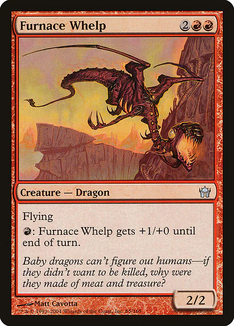 Carta Magic - FOIL Furnace Whelp - Idioma: Espa–ol - Edicion: Fifth Dawn