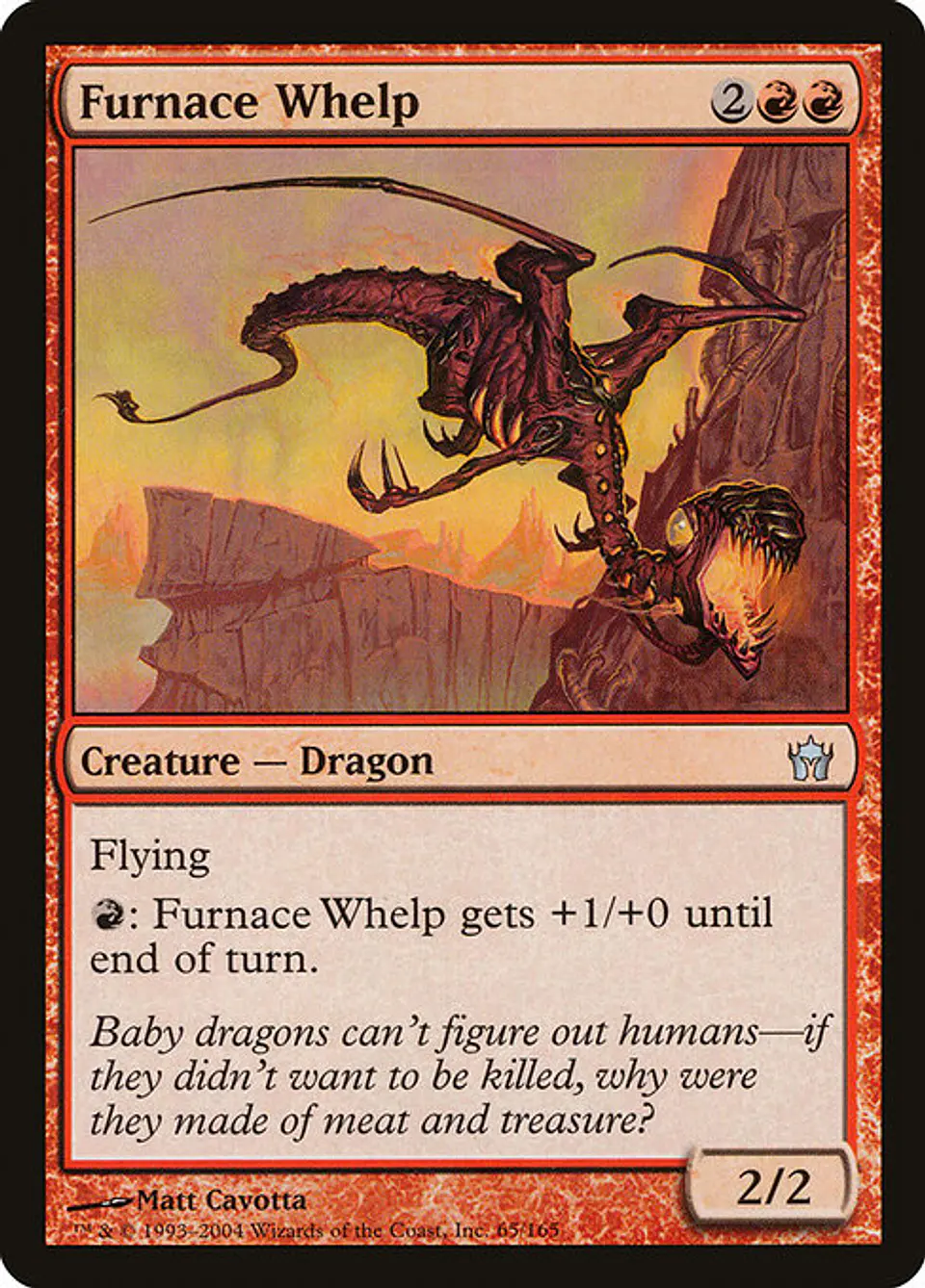 Carta Magic - FOIL Furnace Whelp - Idioma: Espa–ol - Edicion: Fifth Dawn 1