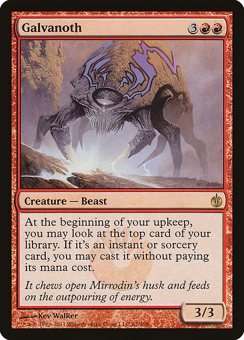 Carta Magic - FOIL Galvanoth - Idioma: Ingles - Edicion: Mirrodin Besieged