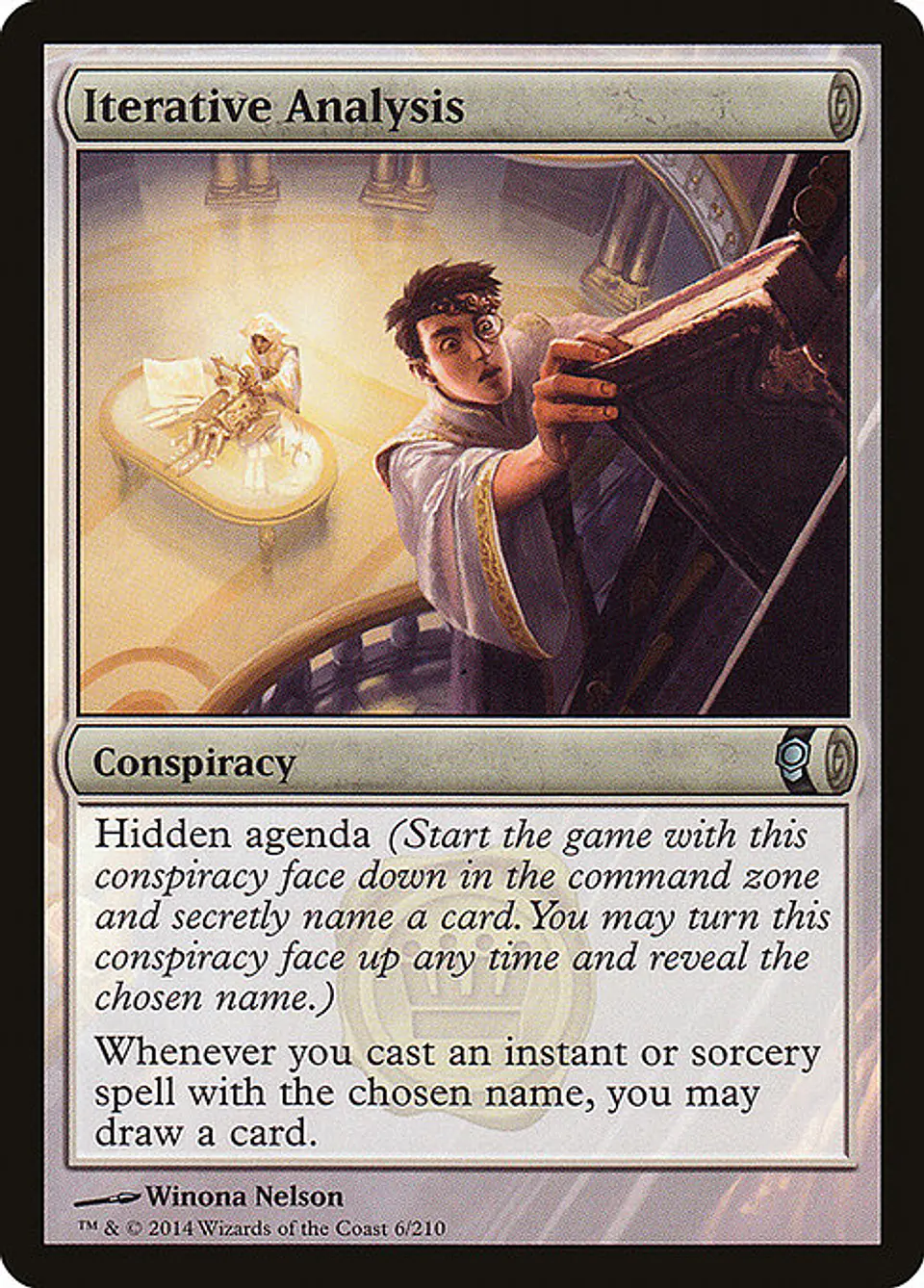 Carta Magic - FOIL Iterative Analysis - Idioma: Ingles - Edicion: Conspiracy 1