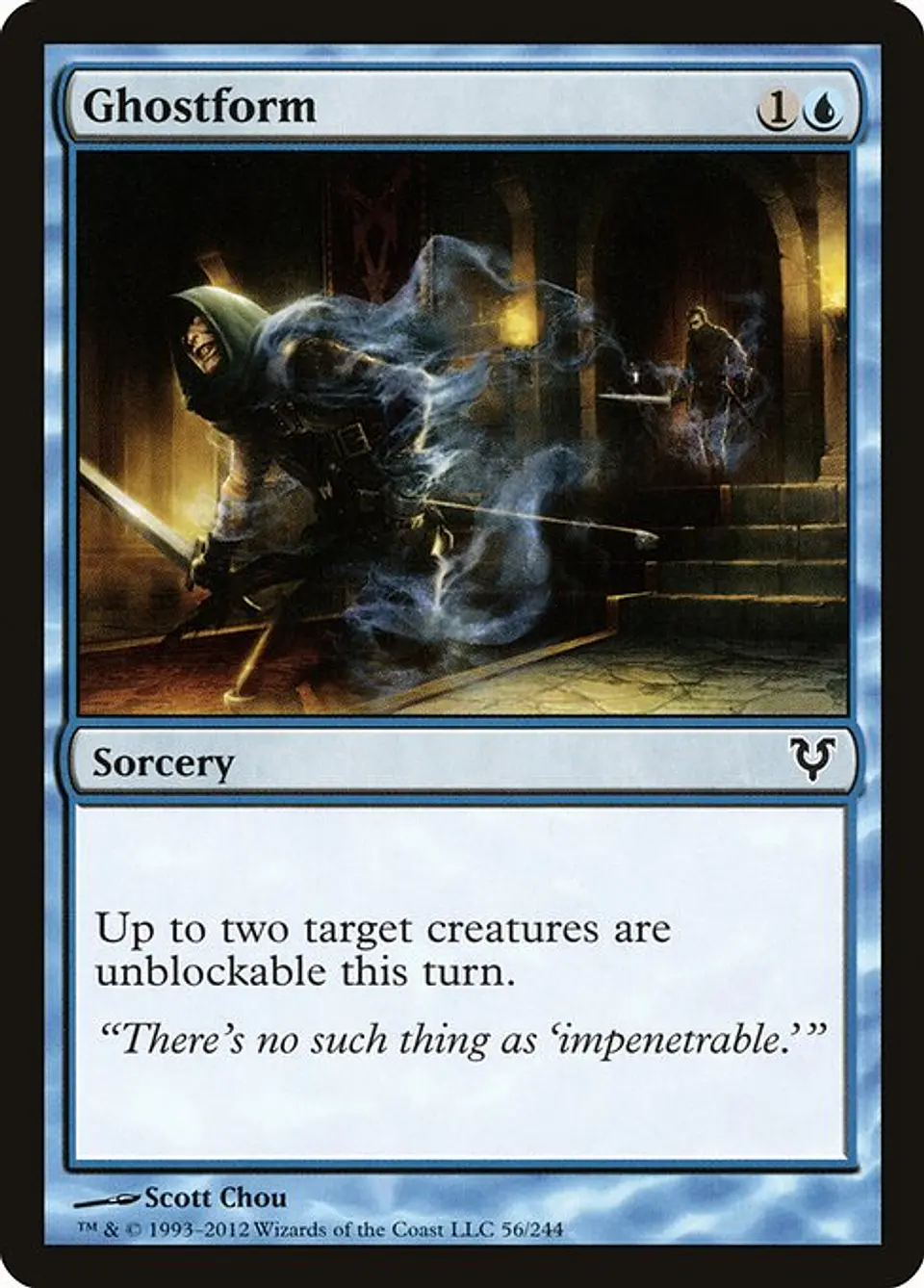 Carta Magic - FOIL Ghostform - Idioma: Espa–ol - Edicion: Avacyn Restored 1