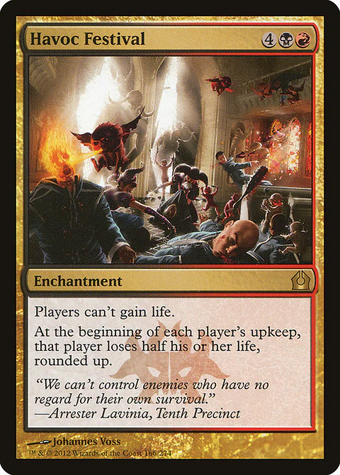 Carta Magic - FOIL Havoc Festival - Idioma: Ingles - Edicion: Return to Ravnica