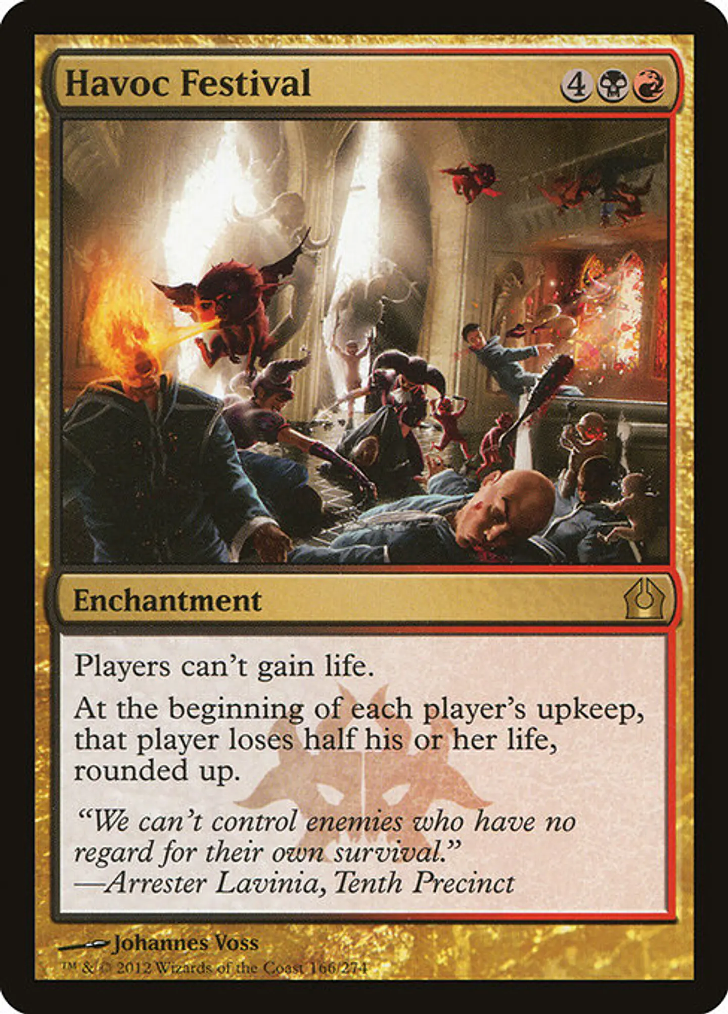 Carta Magic - FOIL Havoc Festival - Idioma: Ingles - Edicion: Return to Ravnica 1