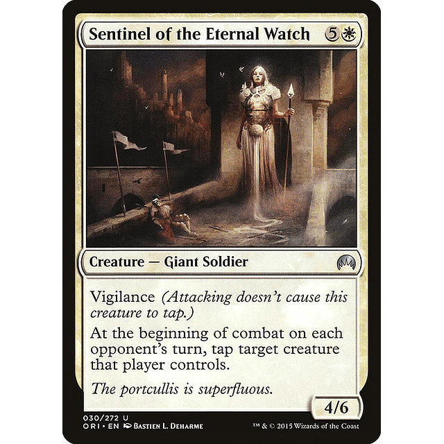 Carta Magic - FOIL Sentinel of the Eternal Watch - Idioma: Espa–ol - Edicion: Magic Origins