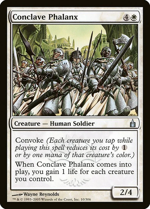 Carta Magic - FOIL Conclave Phalanx - Idioma: Ingles - Edicion: Ravnica: City of Guilds