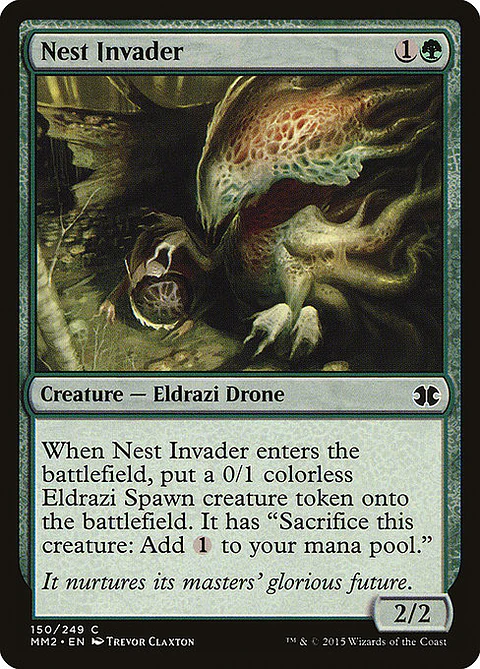 Carta Magic - FOIL Nest Invader - Idioma: Ingles - Edicion: Modern Masters 2015