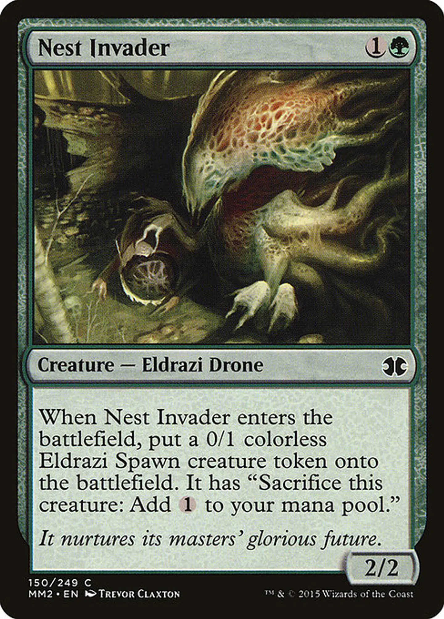 Carta Magic - FOIL Nest Invader - Idioma: Ingles - Edicion: Modern Masters 2015 1
