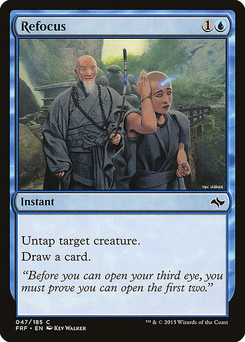 Carta Magic - FOIL Refocus - Idioma: Espa–ol - Edicion: Fate Reforged