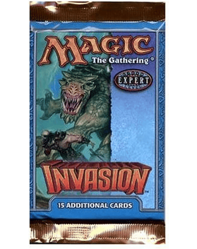 Sobre de 15 Cartas Magic edición Invasión en Japones