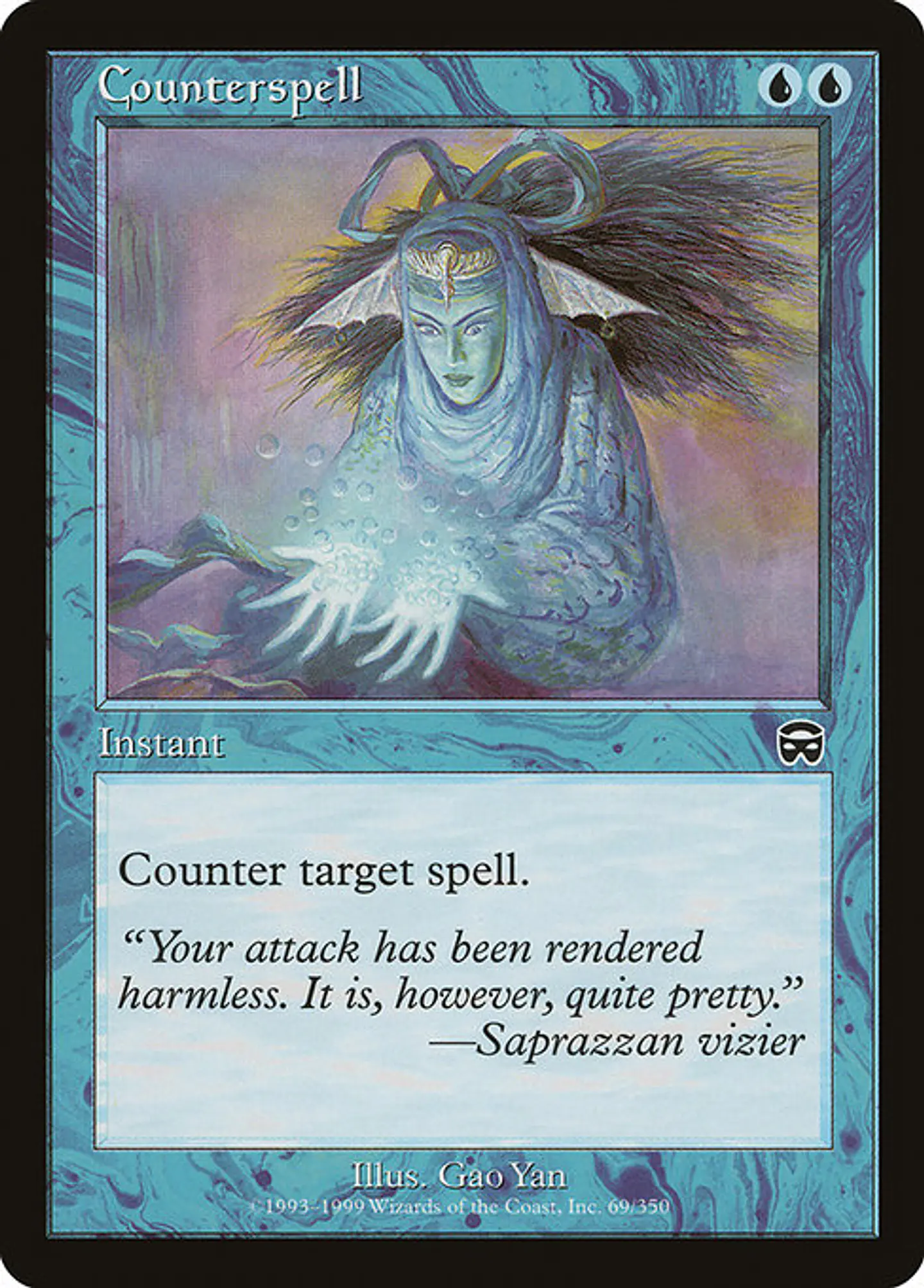 Carta Magic - Counterspell - Idioma: Ingles - Edicion: Mercadian Masques 1