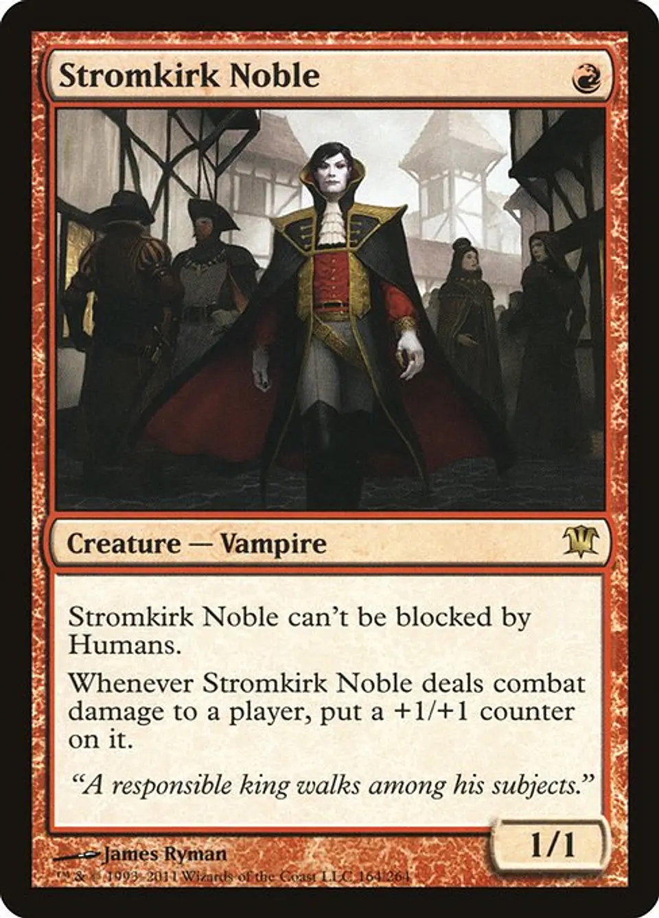 Carta Magic - Stromkirk Noble - Idioma: Espa–ol - Edicion: Innistrad 1