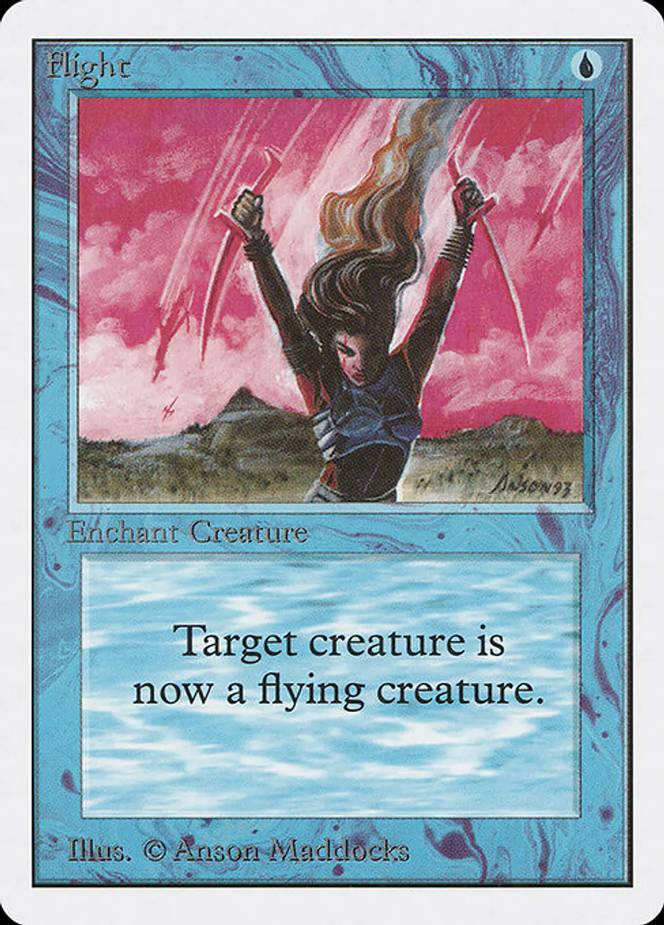 Carta Magic - Flight - Idioma: Ingles - Edicion: Unlimited Edition 1