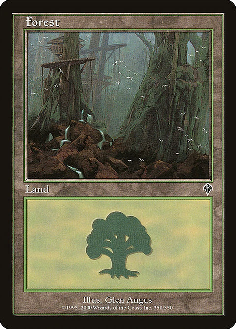 Carta Magic - FOIL Forest - Idioma: Espa–ol - Edicion: Invasion