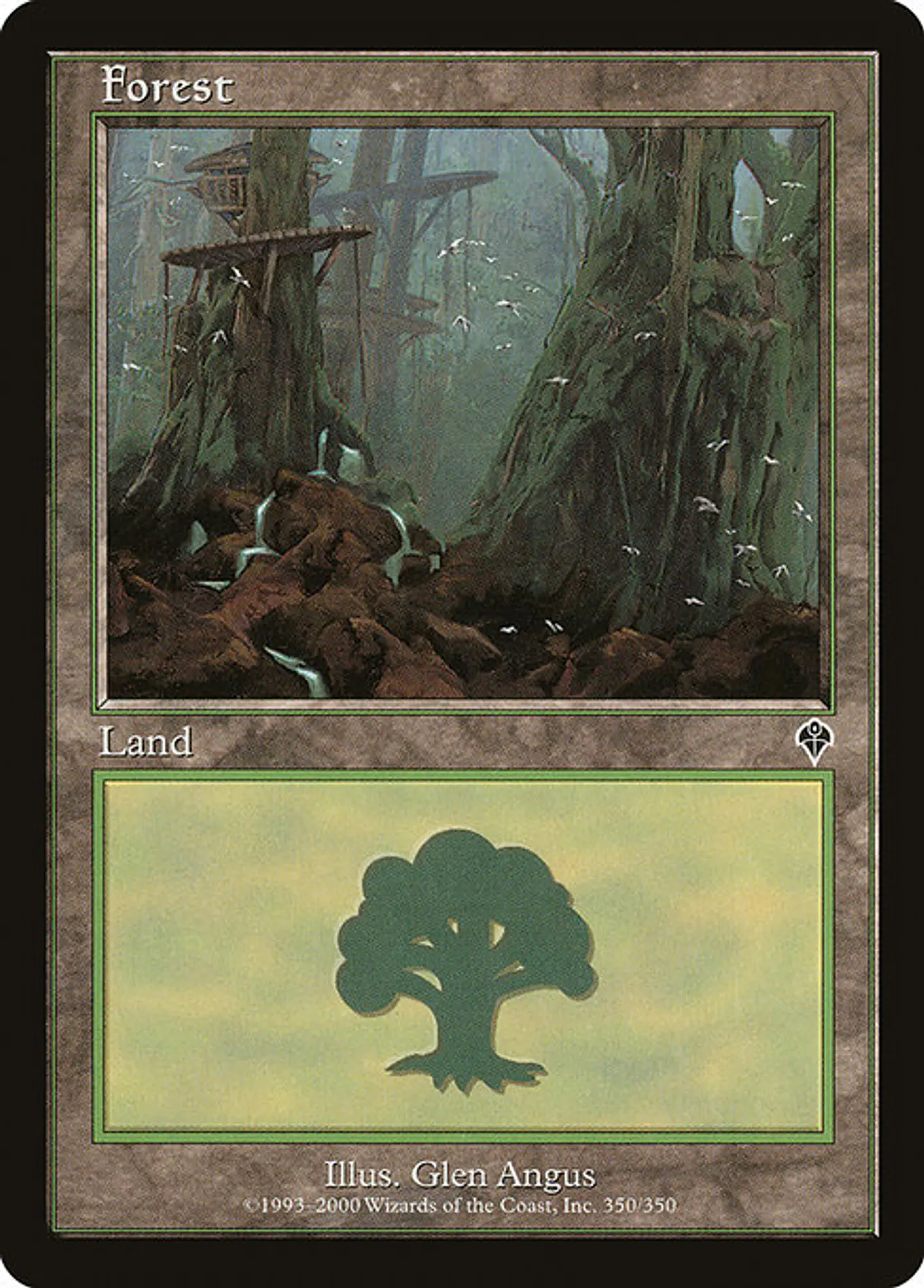Carta Magic - FOIL Forest - Idioma: Espa–ol - Edicion: Invasion 1