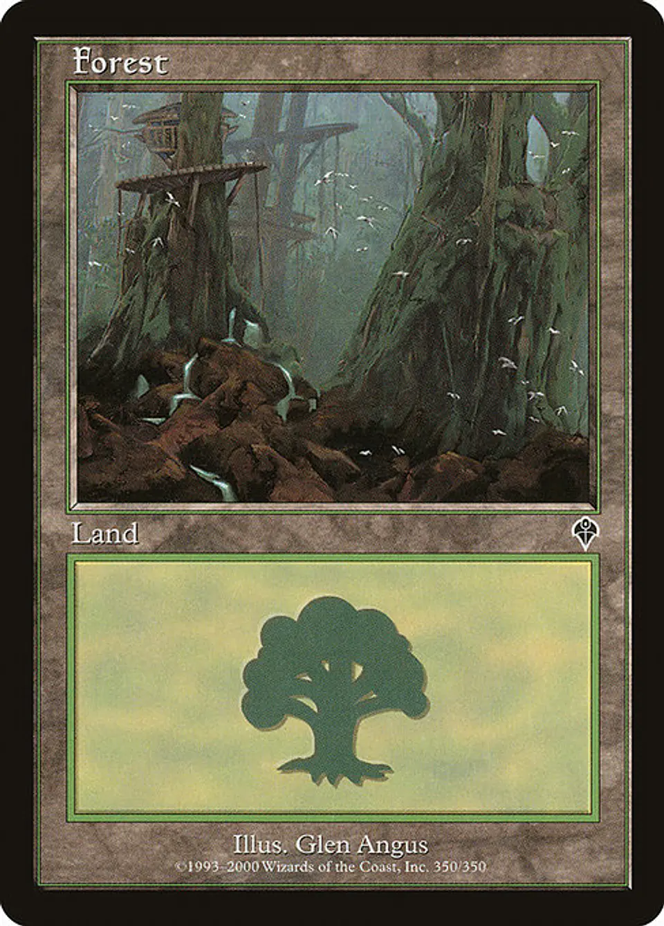 Carta Magic - FOIL Forest - Idioma: Espa–ol - Edicion: Invasion 1