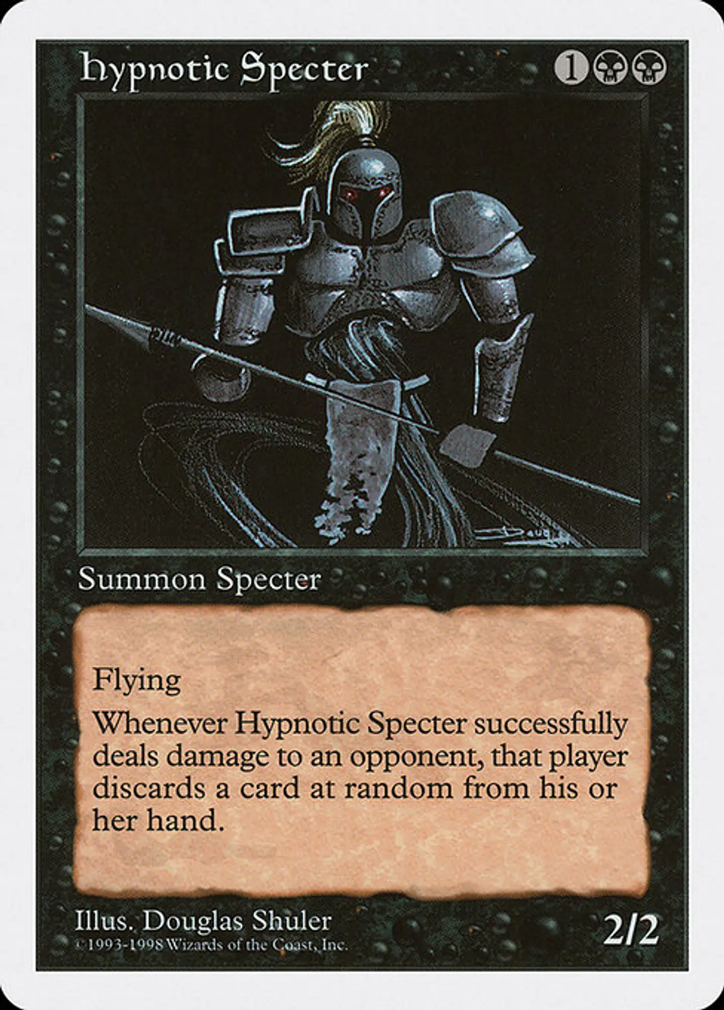 Carta Magic - Hypnotic Specter - Idioma: Ingles - Edicion: Anthologies 1