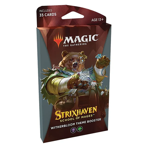 Mazo de 35 cartas Strixhaven Witherbloom Theme Booster en Idioma Ingles
