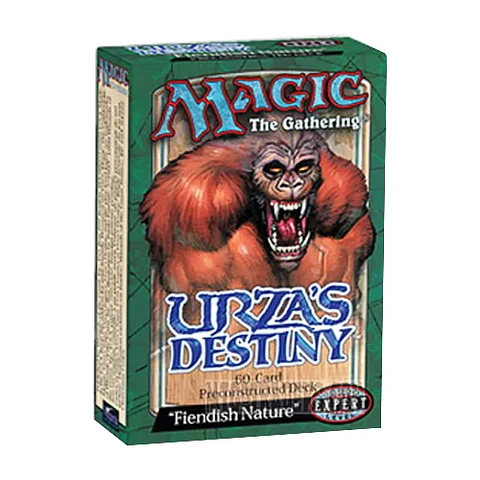 Mazo Magic 60 Cartas Fiendish Nature Urza's Destiny en Ingles
