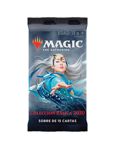 Sobre De 15 Cartas Magic Edición Colección Básica 2020 en Español