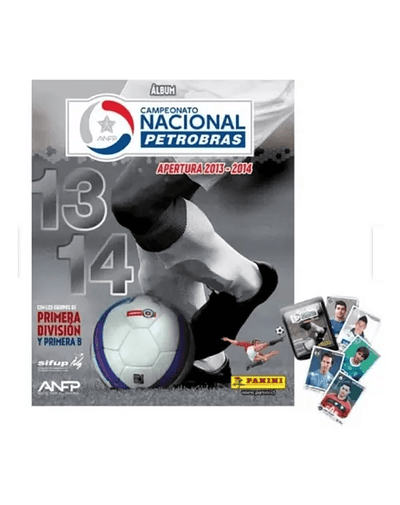Album Panini Campeonato Nacional 2013 - 2014 + 25 Sobres