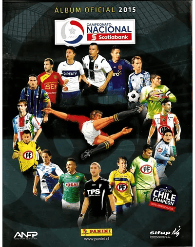 Album Panini Campeonato Nacional 2015