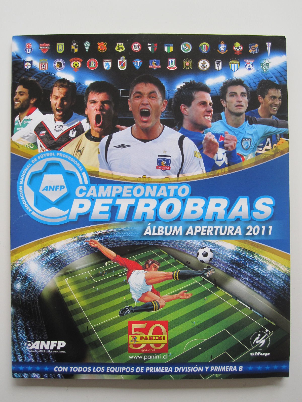 Album Panini Campeonato Nacional 2011