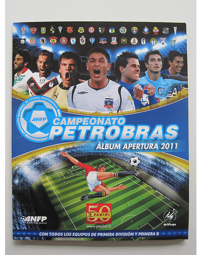 Album Panini Campeonato Nacional 2011