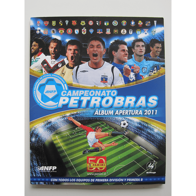 Album Panini Campeonato Nacional 2011