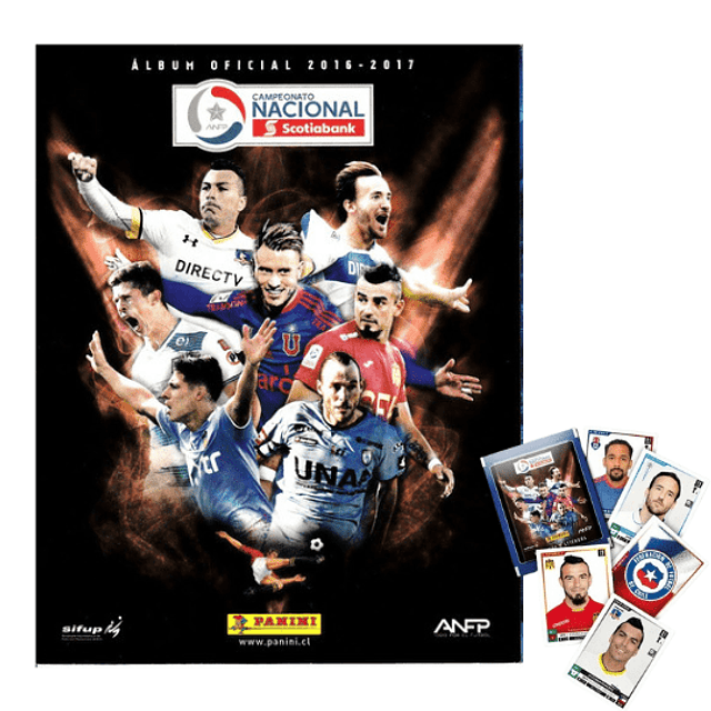 Album Panini Campeonato Nacional 2016 - 2017