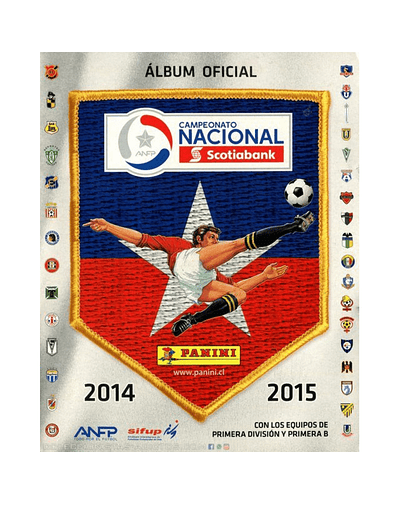 Album Panini Campeonato Nacional 2014 - 2015