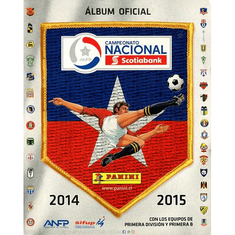 Album Panini Campeonato Nacional 2014 - 2015