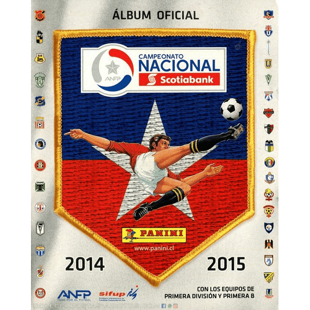 Album Panini Campeonato Nacional 2014 - 2015