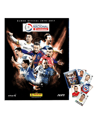 Album Panini Campeonato Nacional 2016 - 2017 + 50 Sobres