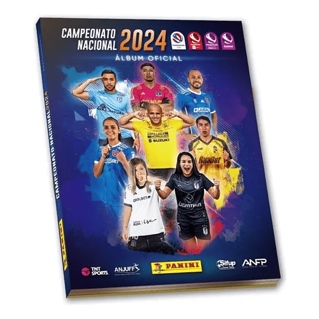 Album Panini Campeonato Nacional 2024 Tapa Dura + 40 Sobres 2