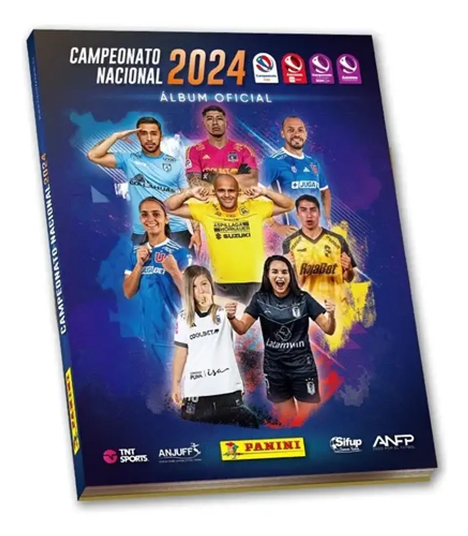 Album Panini Campeonato Nacional 2024 Tapa Dura + 40 Sobres 2