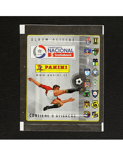 Sobre de Laminas Panini Album Campeonato Nacional 2017