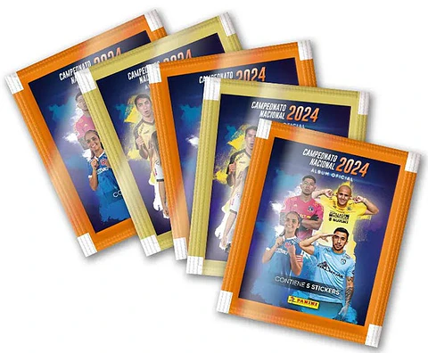 Pack de 5 Sobres Panini Campeonato Nacional 2024