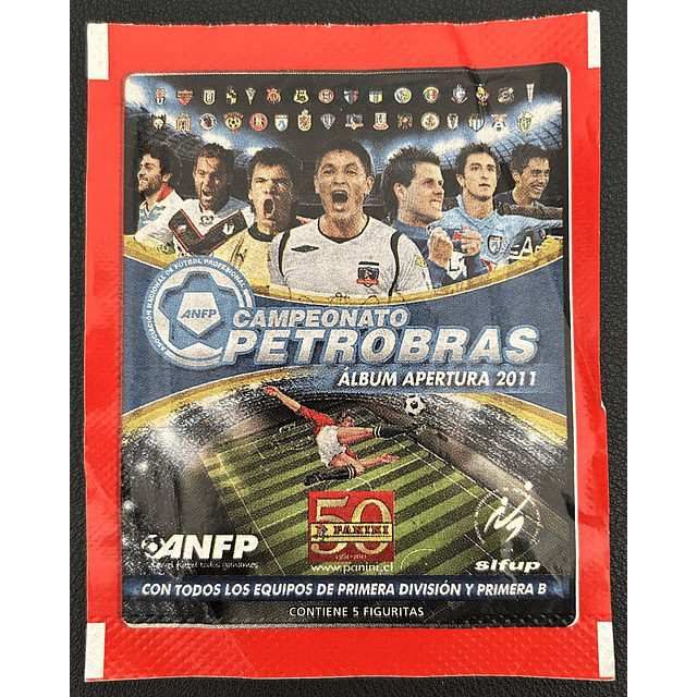 Sobre de Laminas Panini Campeonato Nacional 2011