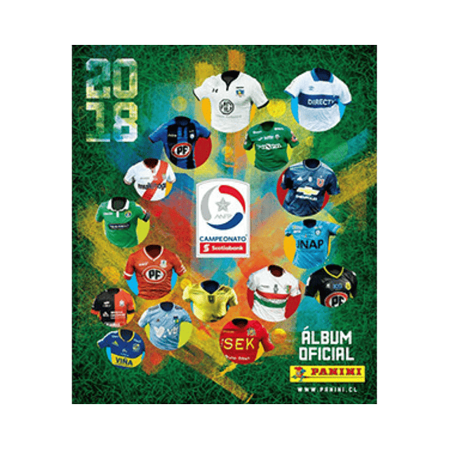 Album Panini Campeonato Nacional 2018