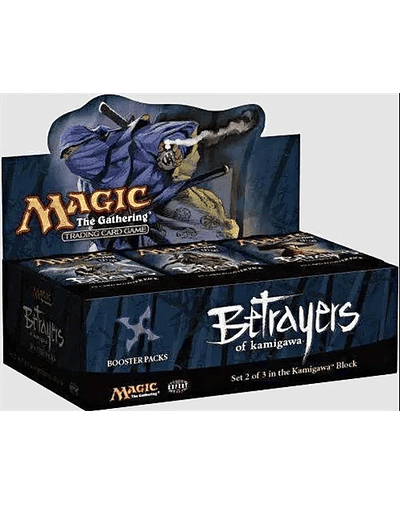 Caja de 36 Sobres de cartas Magic Betrayers of Kamigawa en idioma Italiano