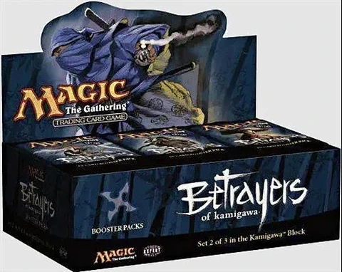 Caja de 36 Sobres de cartas Magic Betrayers of Kamigawa en idioma Italiano
