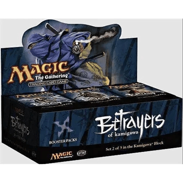 Caja de 36 Sobres de cartas Magic Betrayers of Kamigawa en idioma Italiano