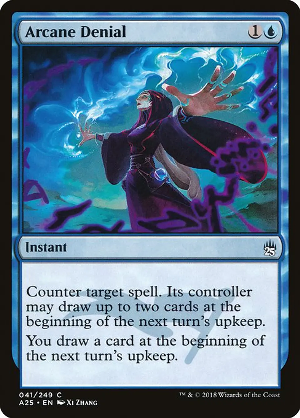 Carta Magic - Arcane Denial - Idioma: Ingles - Edicion: Masters 25 1