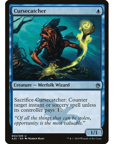 Carta Magic - Cursecatcher - Idioma: Ingles - Edicion:Master 25